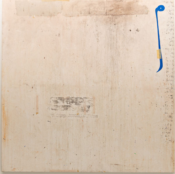 Hakim Ghazali Untitled , 2006 Mixed media on canvas 200 x 200 cm