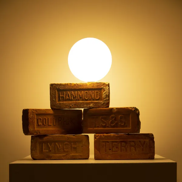 HELEN Helen reimagines reclaimed Hudson Valley brick as light — transforming a humble, historic material into an object of warmth and memory. Each piece is unique, bearing the orignal maker’s mark. Open Edition.