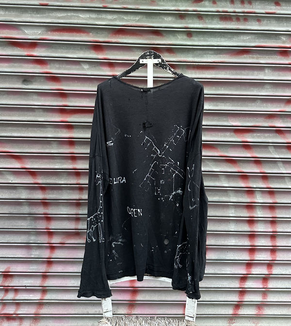 ZURA Wear - The Studio Survivor Long Sleeve, Hand-Painted Edition by Zura