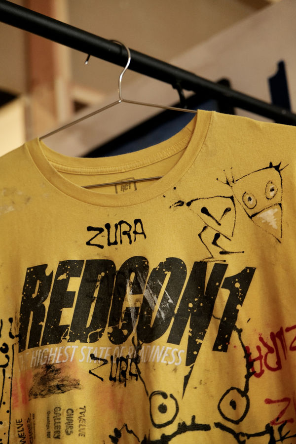 ZURA Wear — ‘Encyclopedia’ Studio Shirt, Hand-Painted Edition by Zura