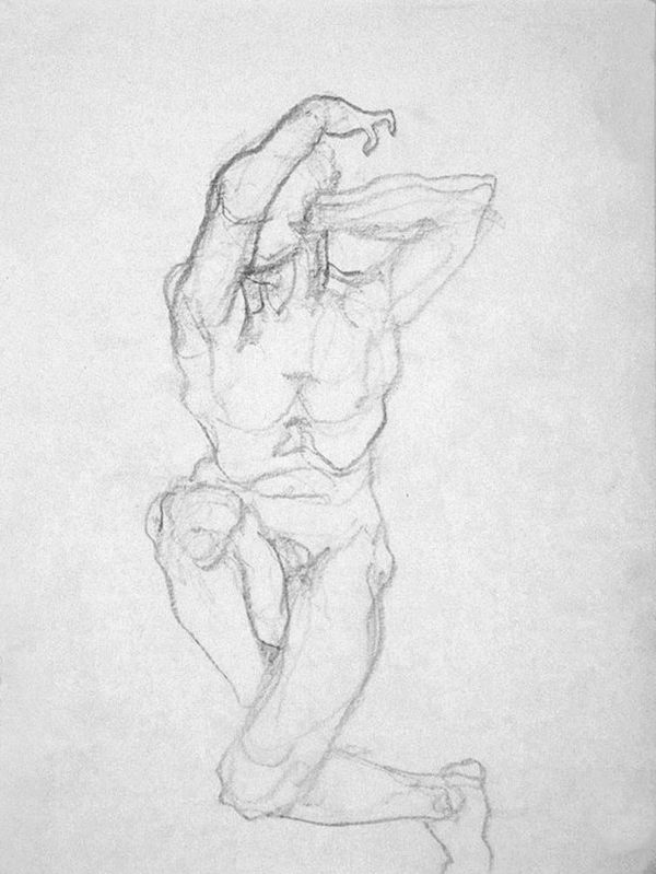 Contrapposto Study from a Rodin Vessel No. 1