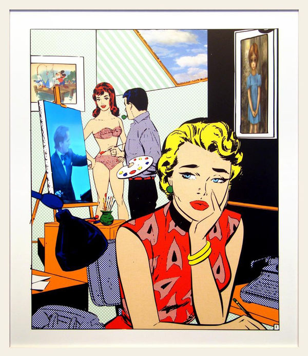 Neo Pop Art 28 5/8 x 24 3/4 x 1 1/8 in., Ed. 7