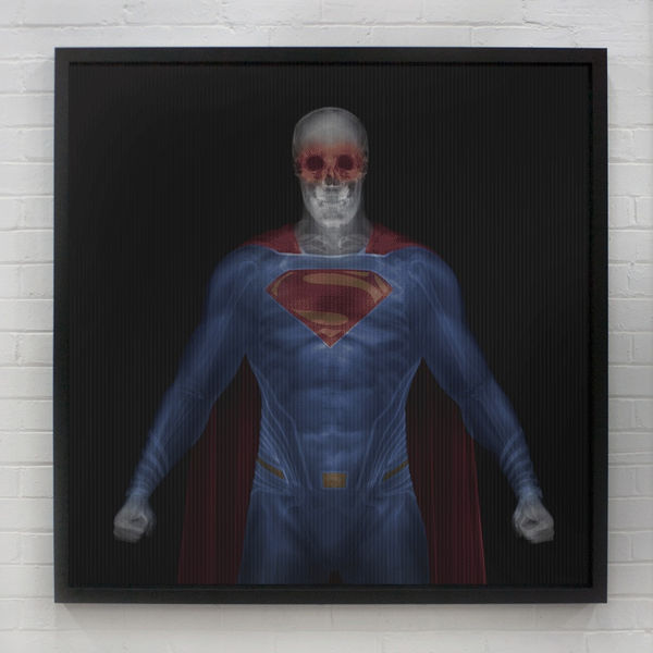 Batman vs Superman in Colour, 2021 23 x 23 in., Ed. 25 33 x 33 in., Ed. 15 47 x 47 in., Ed. 10