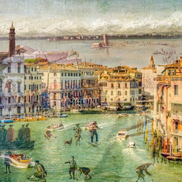 Canalasso (Venice, ITALY), 2022 24 x 24 in., Ed. 5 40 x 40 in., Ed. 5 48 x 48 in., Ed. 1