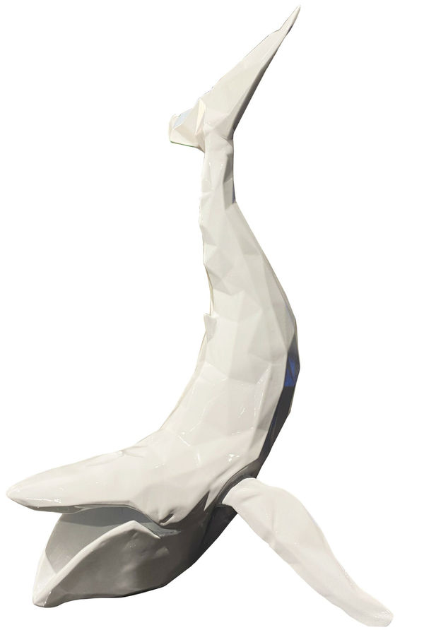 WHALE 15 ¾ x 11 ½ x 9 ½ in., Ed. 50