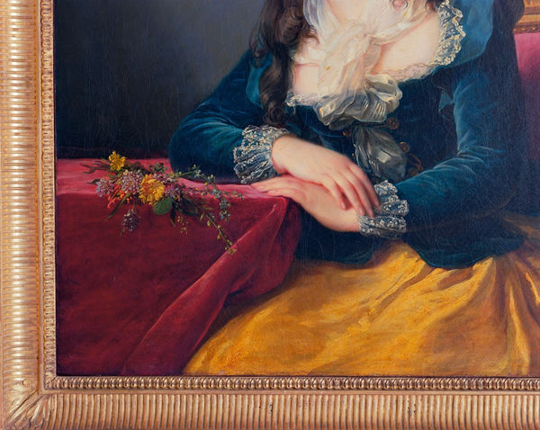 Antoinette-Élisabeth-Marie d’Aguesseau, comtesse de Ségur, MV 5962, by Élisabeth-Louise Vigée-Le Brun, 1785. Chambre du capitaine des gardes, (29) CCE.01.065, Corps Central - R.d.C, Château de Versailles, Versailles, France, 2009 50 x 60 in., Ed. 10 60 x 72 in., Ed. 5