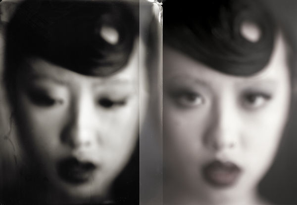 Kiss Curls, 2024 40 x 58 in., Ed. 8 & 2AP