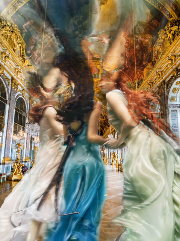 Untitled 012, Hall of Mirrors, 2023 40 x 30 in., Ed. 7 & 2AP 54 x 40 1/2 in., Ed. 5 & 2AP 66 x 49 1/2 in., Ed. 5 & 2AP 77 x 58 in., Ed. 3 & 2AP