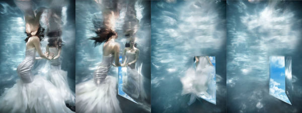 Crossing (Lenticular), 2013 54 x 36 in., Ed. 7 & 2AP 72 x 48 in., Ed. 5 & 2AP