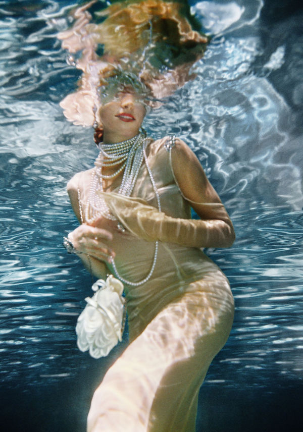 Girl with a Pearl Necklace, 2002 28 x 40 in., Ed. 15 & 2AP 38 x 54 in., Ed. 5 & 2AP 44 1/2 x 64 in., Ed. 5 & 2AP 56 x 80 in., Ed. 3 & 2AP