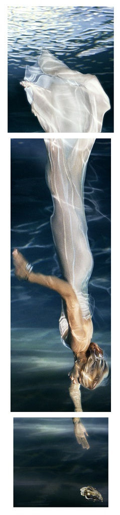 Pearl Diver (Triptych), 2002 174 1/2 x 108 in., Ed. 10 & 2AP