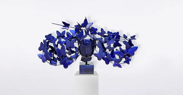 Manolo Valdés - Golden Iris II, 2021