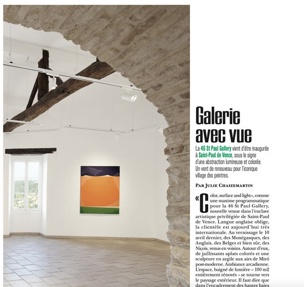 Galerie avec vue