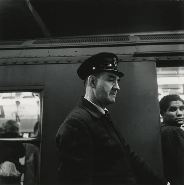 Enrico Natali, Untitled, from the 'New York Subway' series, 1960