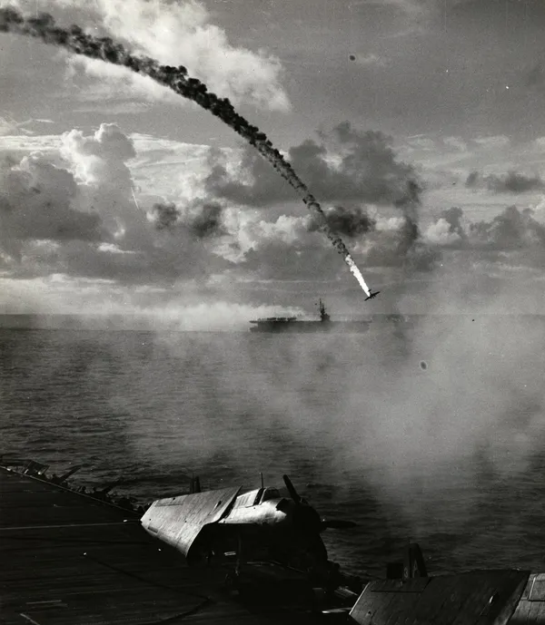 Edward Steichen, "Scratch Another Meatball" - Saipan, c.1945