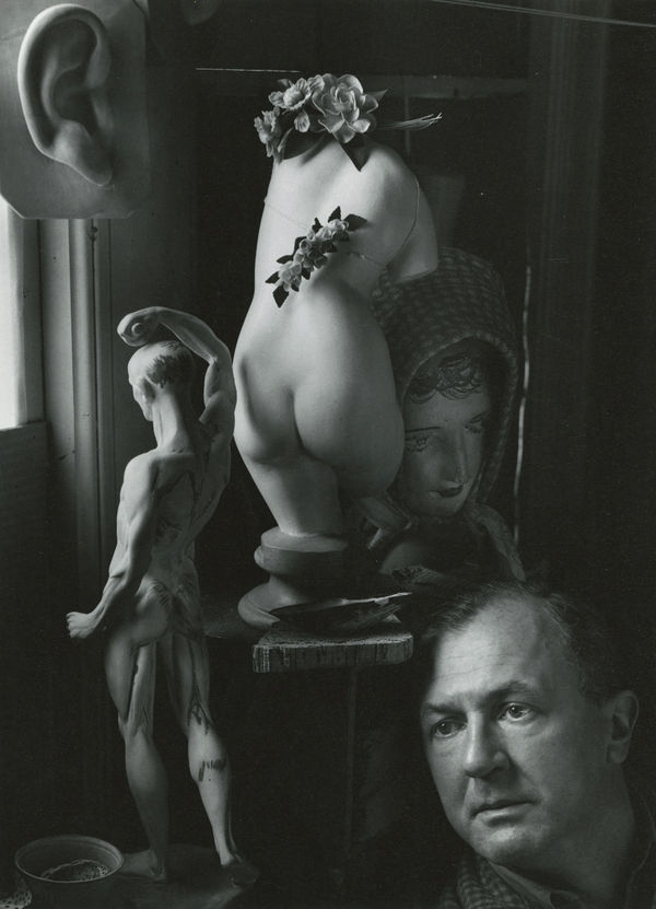 Arnold Newman, George Grosz, 1942