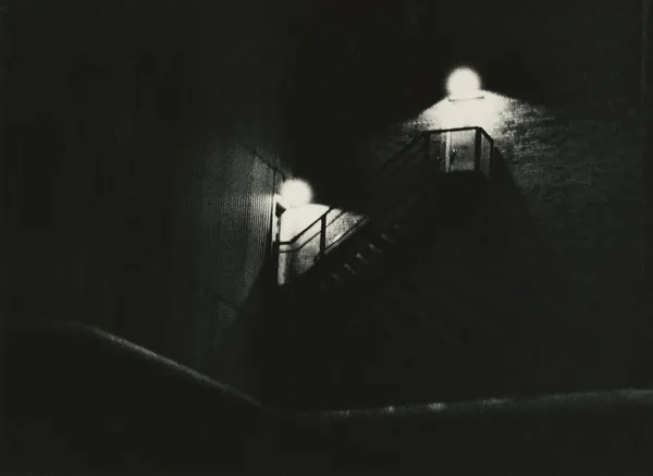 Larry Siegel, Two lights on building, 1957