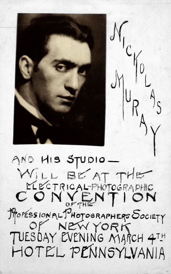Nickolas Muray, Photographic invitation, 1924