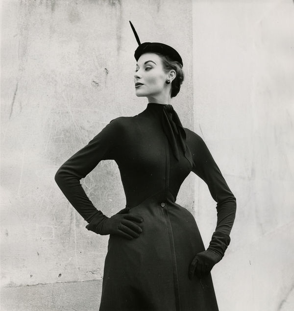 Frances McLaughlin-Gill, Christian Dior, Fall Collection, Paris, for Vogue Magazine, 1952