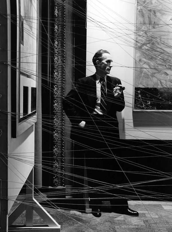 Arnold Newman, Marcel Duchamp, NYC, 1942