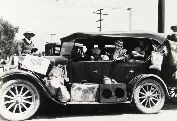 Dorothea Lange, Oklahoma dust bowl refugees, San Fernando, California, 1935