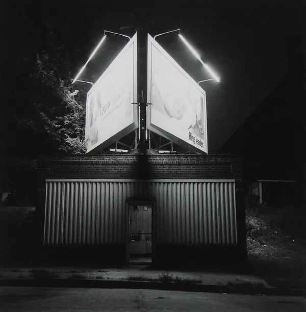 Frank Gohlke, Minneapolis (billboard), 1972