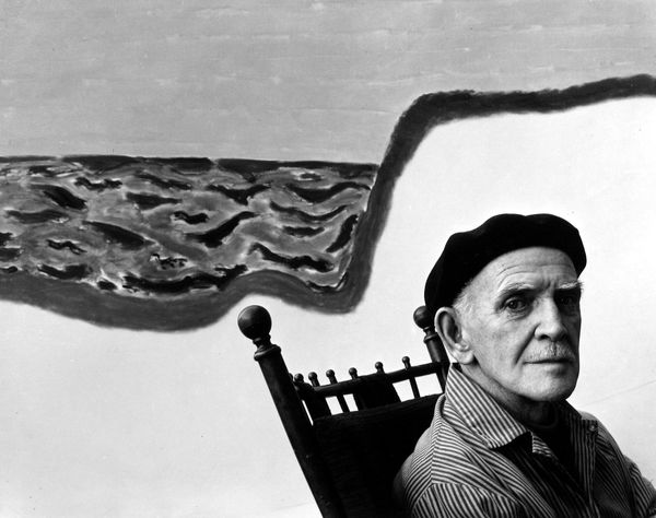 Arnold Newman, Milton Avery, 1960