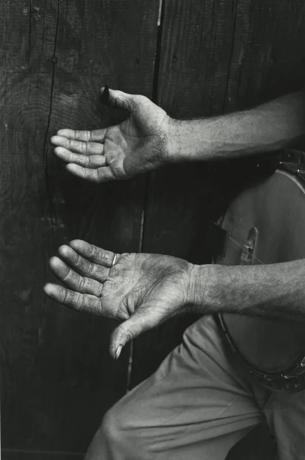 John Cohen, Roscoe Holcomb's Hands, 1959