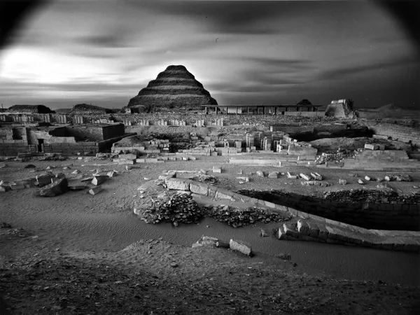 Kenro Izu, Step Pyramid, Sakkara, Egypt, 1979