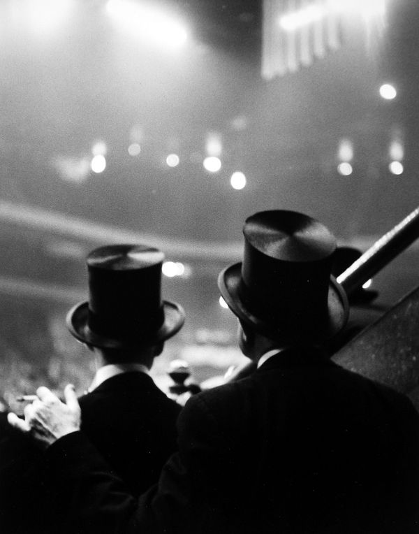 Ted Croner, Top Hats, Horse Show, Old Madison Square Garden, c.1947