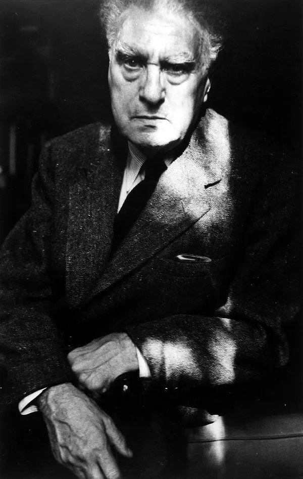 Robert Frank, Edgard Varese, composer, c.1950's