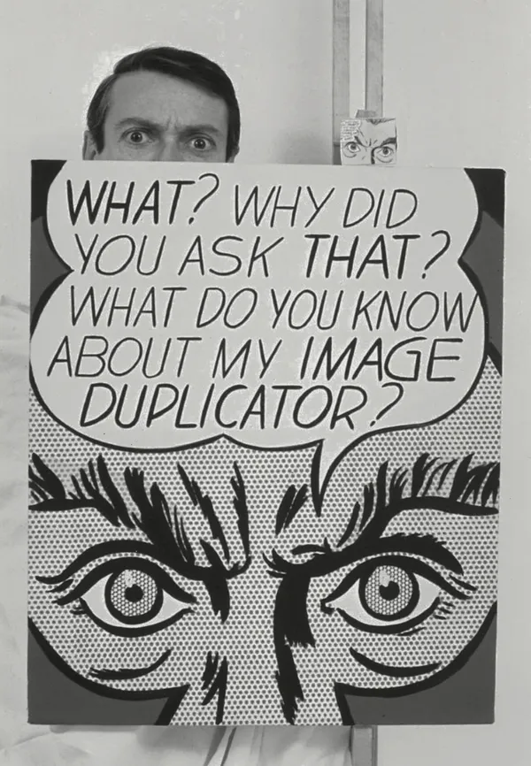 John Loengard, Roy Lichtenstein, November 1963