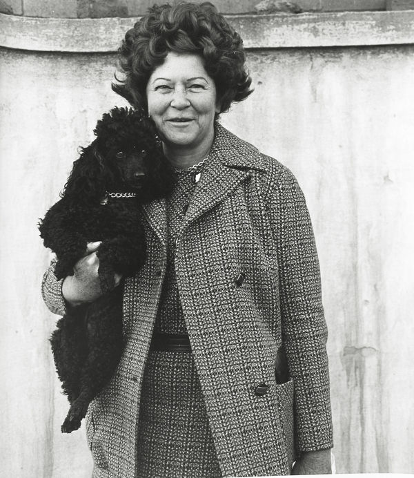 David Goldblatt, A Woman and Her Dog, Hillbrow, June 1972