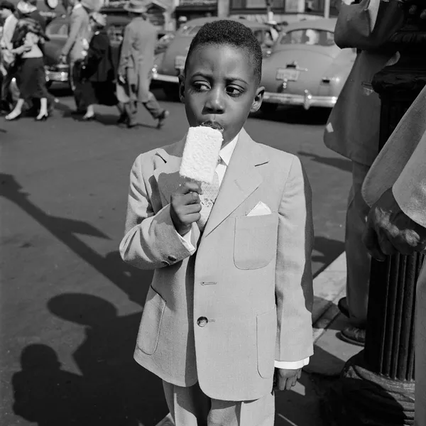 Vivian Maier, New York, NY, April 10, 1955