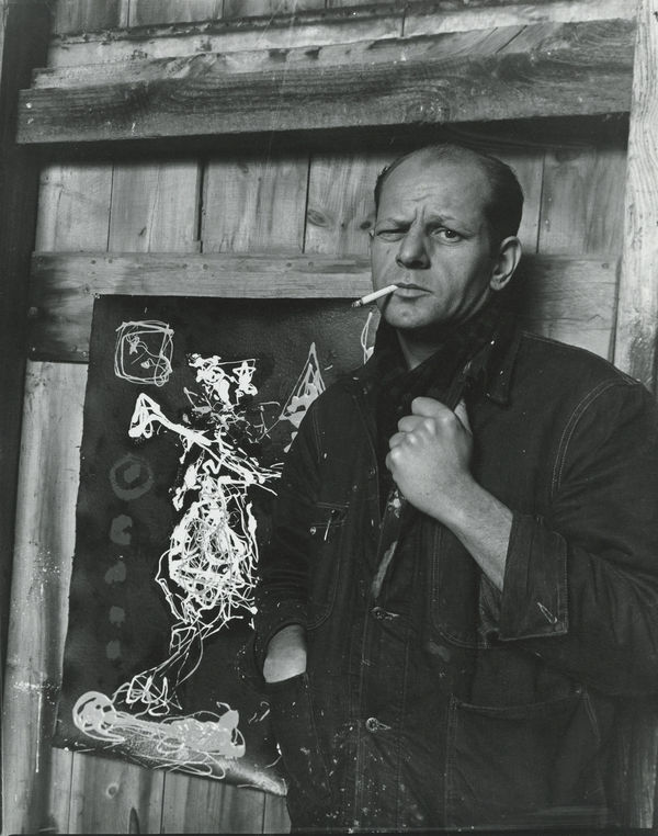 Arnold Newman, Jackson Pollock, 1949