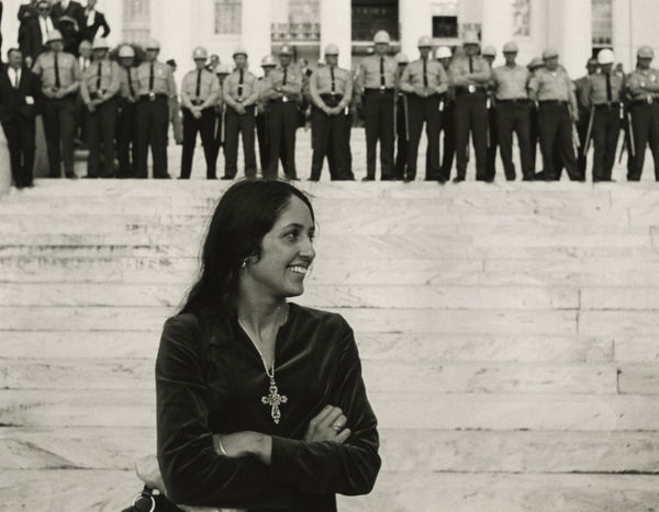 Stephen Somerstein, Joan Baez, Selma to Montgomery, Alabama civil rights march, 1965