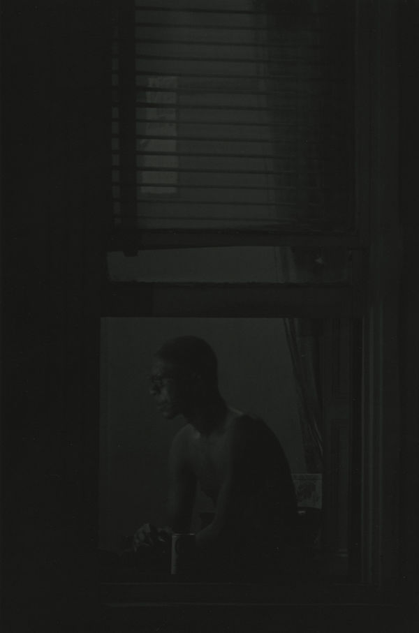Roy DeCarava, Man in Window, New York, 1978