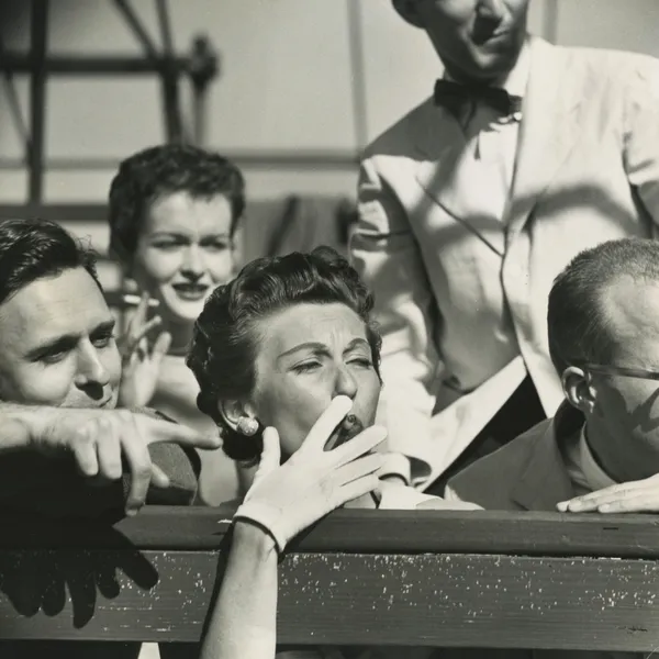 Frances McLaughlin-Gill, Untitled (woman smoking a cigarette), c.1950s