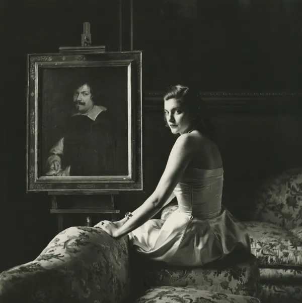 Leslie Gill, Donna Milagros del Drago, Rome, Italy, 1947