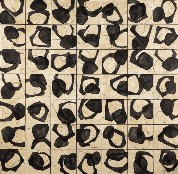 Fernando Varela, From the series "Fragmentations", 2024, Oil on canvas, 48 x 49 in (121.9 x 124.5 cm)