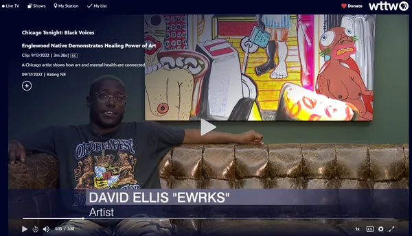 Englewood Native Demonstrates Healing Power of Art