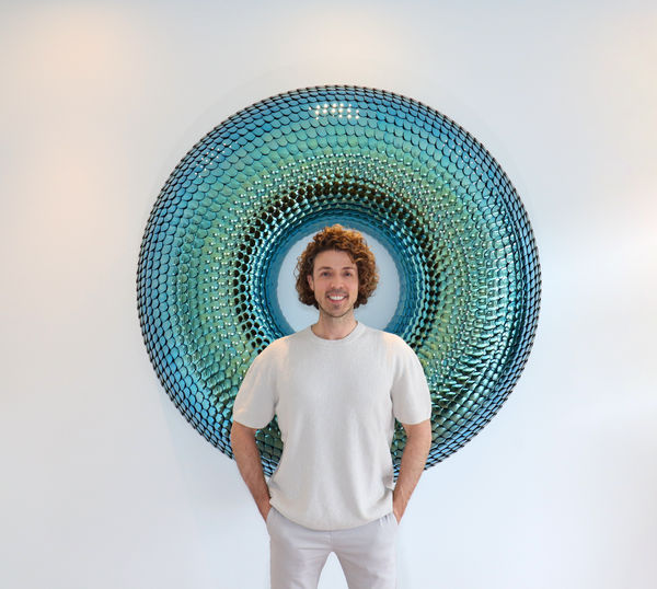 Eelco Hilgersom - Habitat Rapture, Small, green blue, 2025