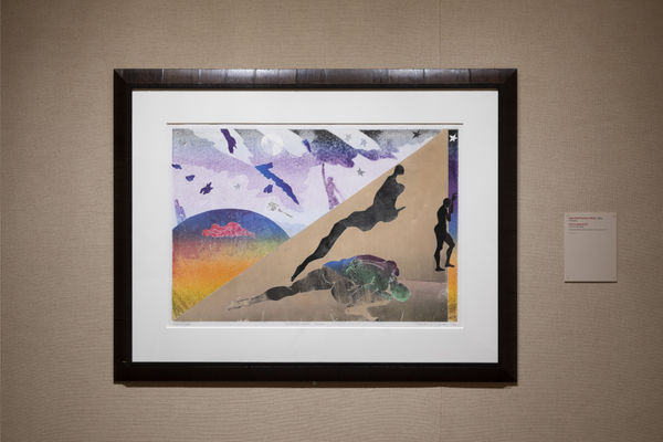 PFF263 - Mei-Tei-Sing Smith (b. 1952), Mines - Apartheid Series, 1984 DIA installation view