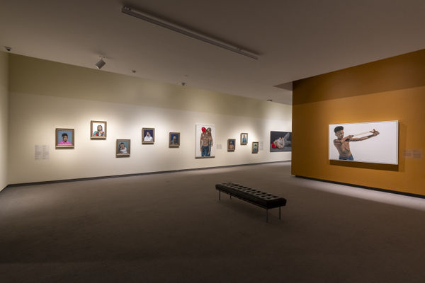 Wichita Art Museum. Installation view, Robert Peterson: Somewhere in America, 2025.