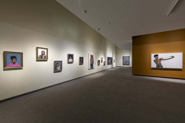 Wichita Art Museum. Installation view, Robert Peterson: Somewhere in America, 2025.