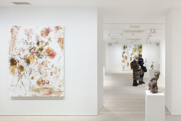 Heikki Marila & Emma Helle at Galerie Forsblom 2023 Photo: Angel Gil / Galerie Forsblom