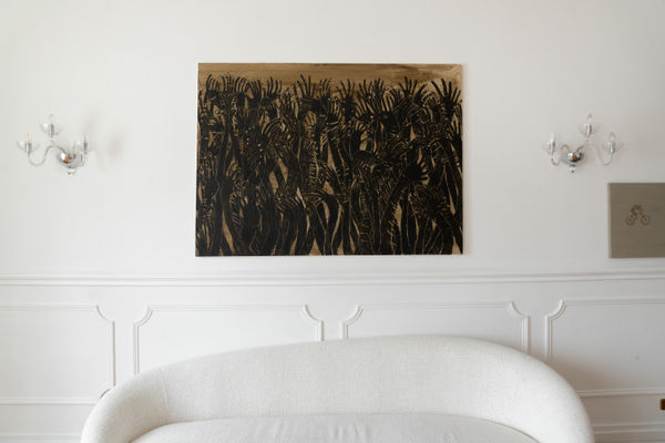 Installation view Piano d'ascolto - Andreas Zampella