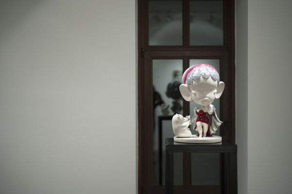 Installation view of From China With Love, solo exhibition by Han Yajuan, Art On Istanbul, 2012. Courtesy of the artist and Art On Istanbul.