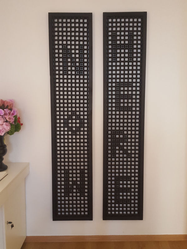 Susan Hefuna, Screens, 2019 Installation shot