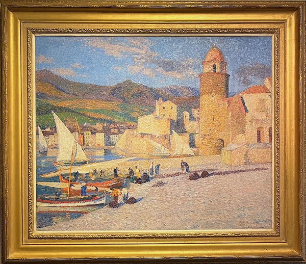 Henri MARTIN, La Tour de Collioure, 1920, huile sur toile / oil on canvas